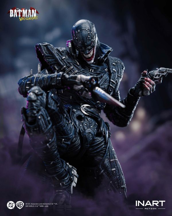 2026年第四季預購 INART Action MAG-C0002 1/12 黑暗之夜：金屬 狂笑蝙蝠俠 可動人偶 