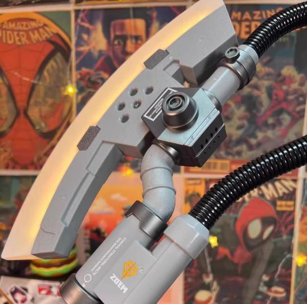 4月預購 星捷 夏亞紅薩克頭盔 可真人穿戴 金屬紅配色 & 薩克專用電熱斧 會發光 可真人手持 塗裝完成品 