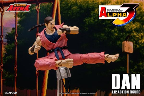 2026年第一季預購 STORM ARENA 1/12 快打旋風 ALPHA 3 火引彈 Dan 可動完成品 