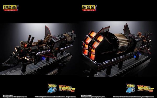 12月預購 超合金 回到未來III 40週年 Back to the Future 時光火車 TIME TRAIN 合金完成品 