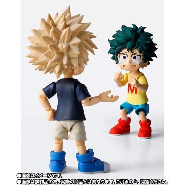 27年5月預購 魂商店限定 S.H.Figuarts SHF 我的英雄學院 綠谷出久 & 爆豪勝己 童年套組 可動完成品 