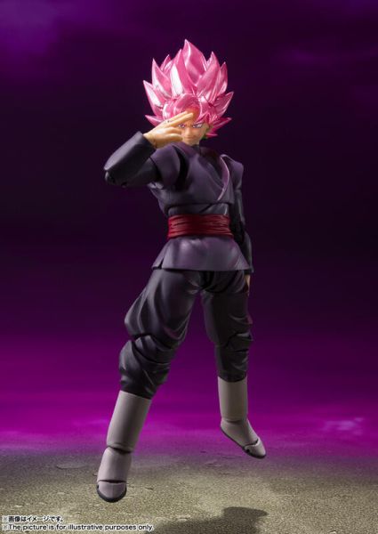 2026年1月預購 S.H.Figuarts SHF 七龍珠超 黑悟空 超級賽亞人 桃紅 可動完成品 