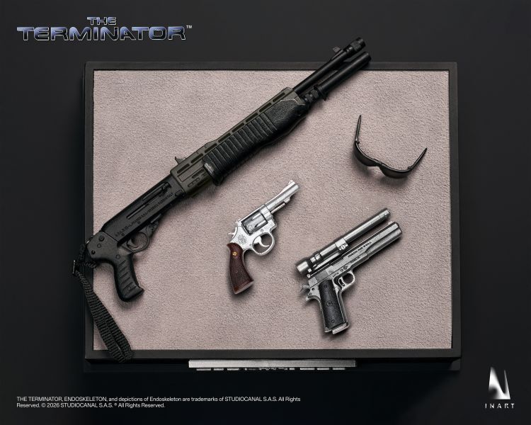 2027年第一季預購 INART 1/6 魔鬼終結者 T-800 珍藏級可動人偶 