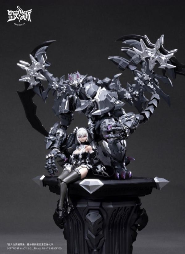 9月預購 塑靈模玩 Soulingtoys 1/12 罪斥黑月 組裝模型 