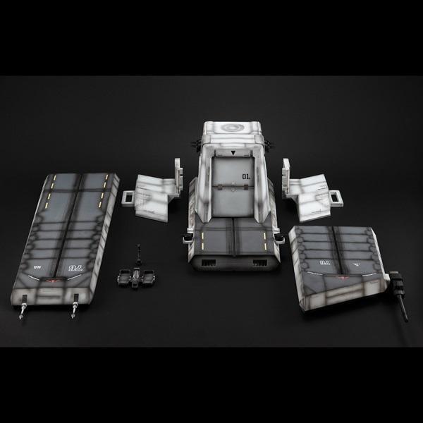 8月預購 MH R.M.S 機動戰士鋼彈UC 1/144 HG用 新阿卡馬彈射甲板UC 塗裝完成品 