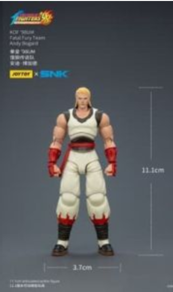 第二季預購 Joytoy X SNK 暗源 格鬥天王 KOF98 1/18 餓狼傳說 餓狼隊 東丈/安迪/泰瑞 可動人偶 