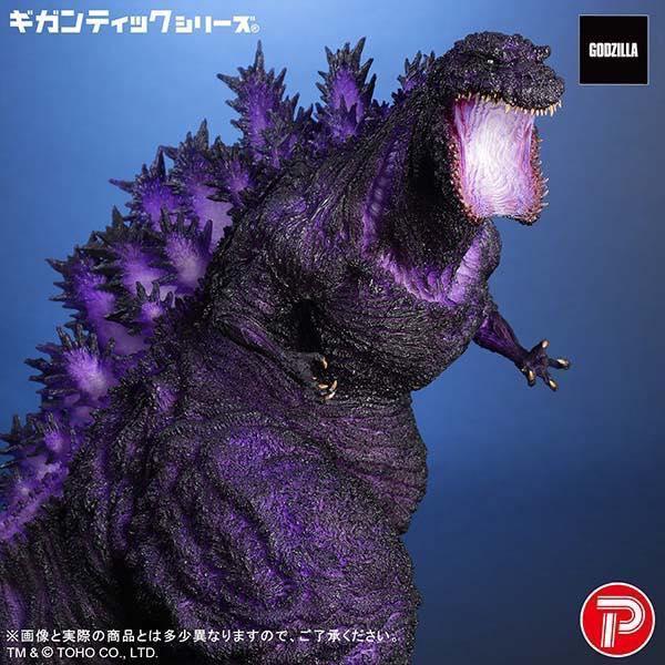 6月預購 哥吉拉商店限定 X-PLUS 巨大系列 正宗哥吉拉 2016 第四型態 紫色透明版 塗裝完成品 