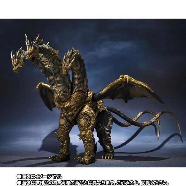 27年4月預購(需付訂金) 魂商店限定 S.H.MonsterArts SHM 哥吉拉 最後戰役 凱薩基多拉 可動完成品 