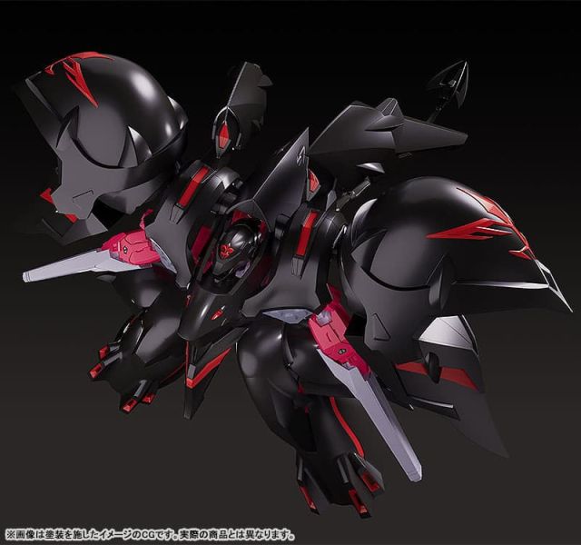2026年2月預購 GSC MODEROID 機動戰艦The prince of darkness 黑百合 組裝模型 再販 