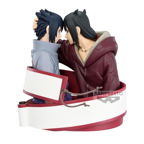 12月預購 BANPRESTO 景品 火影忍者 疾風傳 Portrelic 宇智波佐助&宇智波鼬 塗裝完成品 