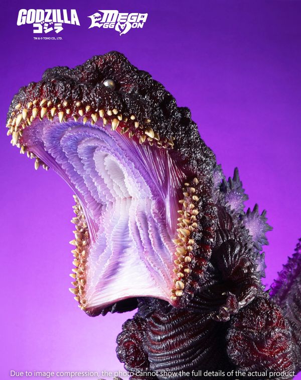 7月預購 EZHOBI MEM-003GID 巨蛋獸 正宗哥吉拉 張嘴蓄光 覺醒Ver. 十周年夜光特別限定版 塗裝完成品 