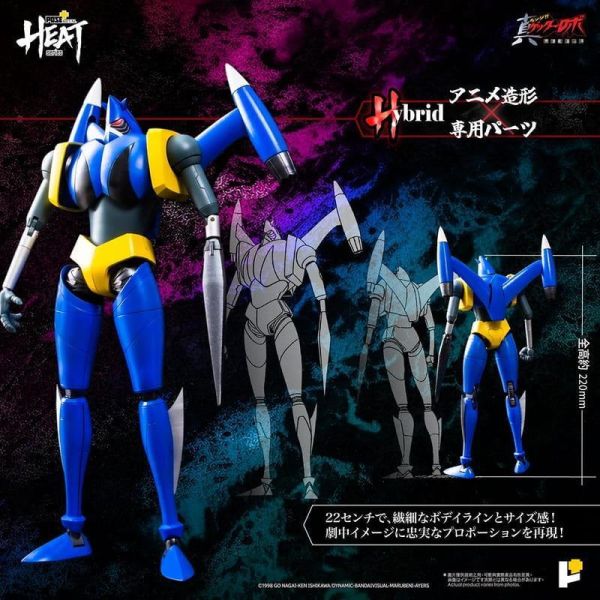 [現貨] POSE+ METAL HEAT系列 蓋特龍 世界最後之日ver. 可動完成品 