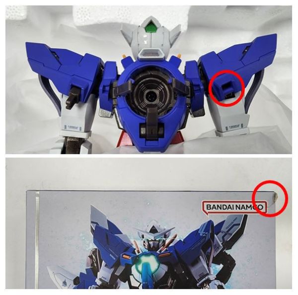 [現貨] 清倉特價 缺件+盒損 METAL BUILD GUNDAM DEVISE EXIA 試驗型能天使 可動完成品 