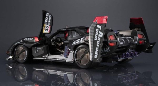 2月預購 MH x threezero 限定 HI-SPEC UNITED 新世紀 GPX 閃電霹靂車 阿斯拉 G.S.X RS SIREN 塗裝完成品 附壓克力展示盒 