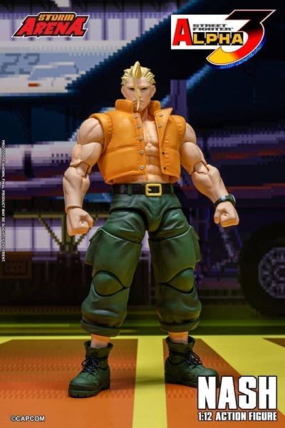 2026年第一季預購 STORM ARENA 1/12 快打旋風 ALPHA 3 奈許 Nash 可動完成品 
