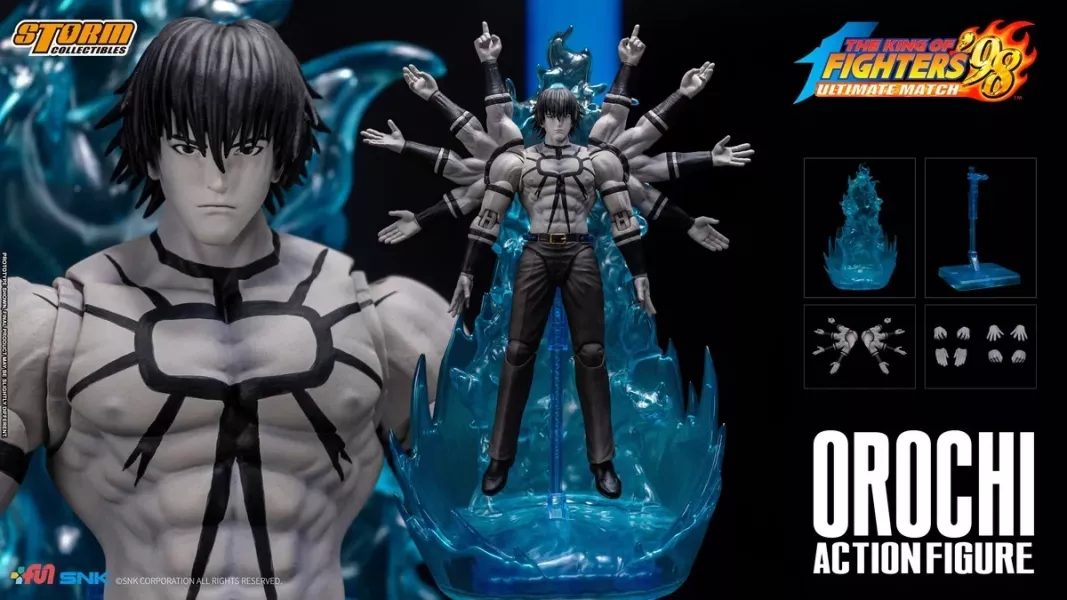 [即將到貨]清倉特價 MGSD 風靈鋼彈+STORM TOYS 1/12 格鬥天王 拳黃 98 大蛇 OROCHI 限定版 異色版 可動完成品 