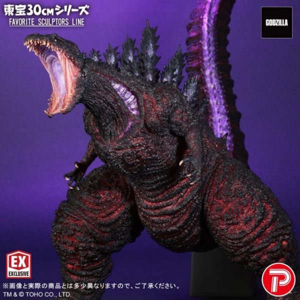 10月預購 X-Plus 東寶30cm FAVORITE SCULPTORS LINE 大鷹勇樹 黑龍工坊 2016 真哥吉拉 雙頭雕少限版 塗裝完成品 