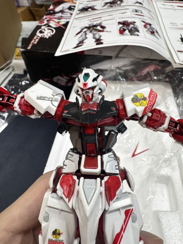 [現貨] 清倉特價 火龍果紅異端 MB樣式 可動完成品 (瑕疵) 