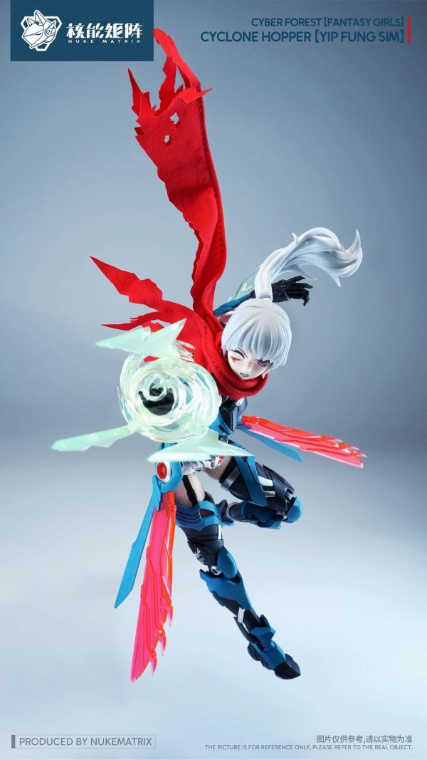 2026年2月預購 核能矩陣 賽博森林 -颶風飛蝗-葉風嬋 機娘 組裝模型 