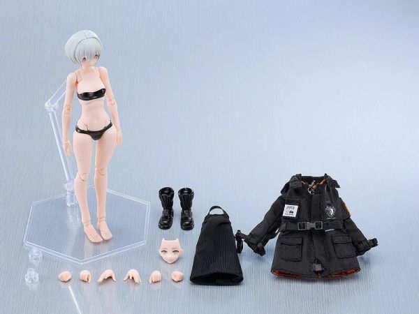 8月預購 GSC PLAMAX neco 原創角色 Xi-Ⅲ Outfit Set 大衣版 組裝模型 
