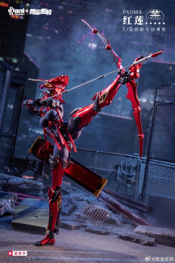 2026年第二季預購 核金重構 1/9 紅蓮 Padma 戰術頭盔 可動磁控光效 可動完成品 