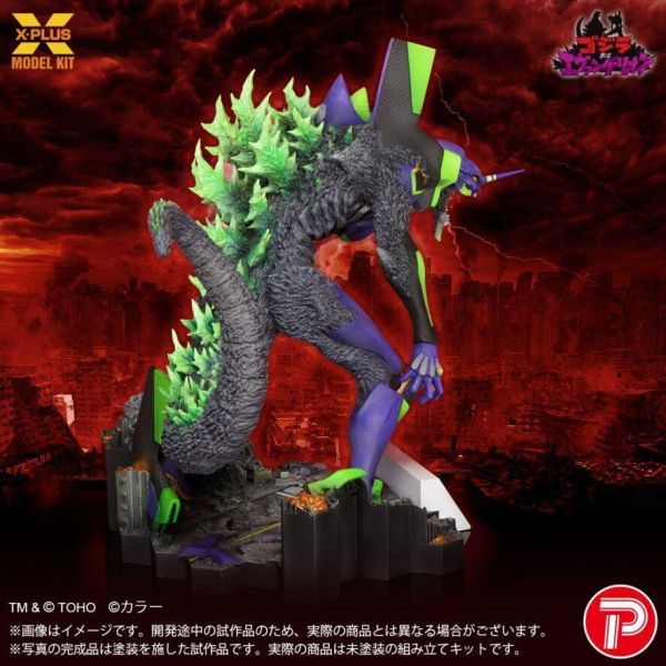 12月預購 X-PLUS 組裝模型 新世紀福音戰士 EVANGELION 初號機 G覺醒形態 