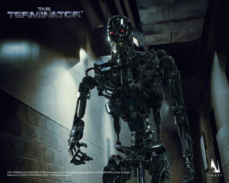 2026年第四季預購 INART 1/6 魔鬼終結者 T-800 內骨骼 可動人偶 