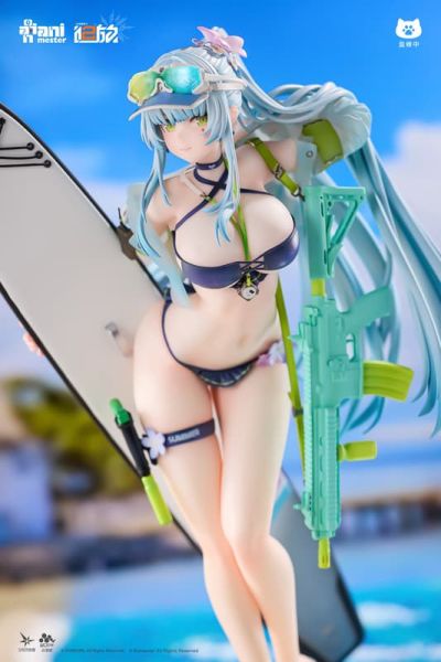 2026年第二季預購 大漫匠 1/7少女前線 2 追放 可露凱 - 蔚藍軌跡 (初回特典：Q版冰箱貼) 塗裝完成品 