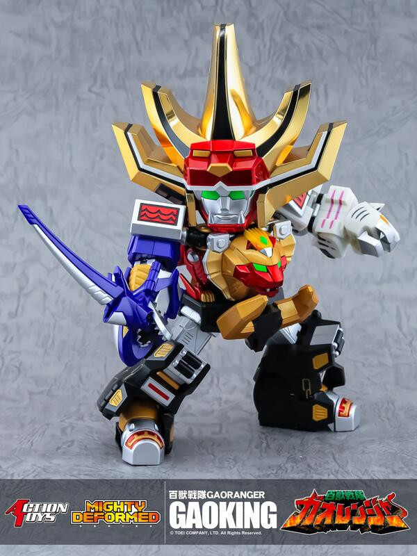 2025年第四季預購 Action Toys MIGHTY DEFORMED 百獸戰隊 牙吠王 可動完成品 