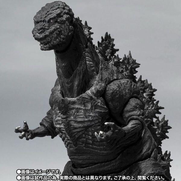 [現貨] 出清特價 S.H.MonsterArts SHM 哥吉拉 (2016) 第4形態 黑白配色版 可動完成品 