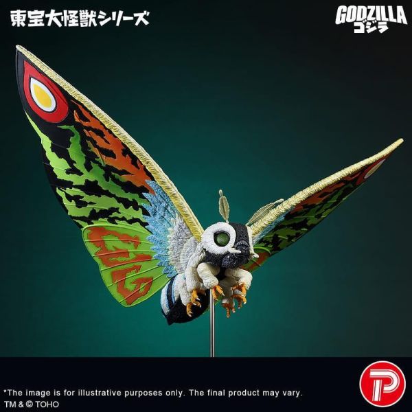 2026年11月預購 X-Plus 東寶大怪獸 摩斯拉雷奧 普版 塗裝完成品 