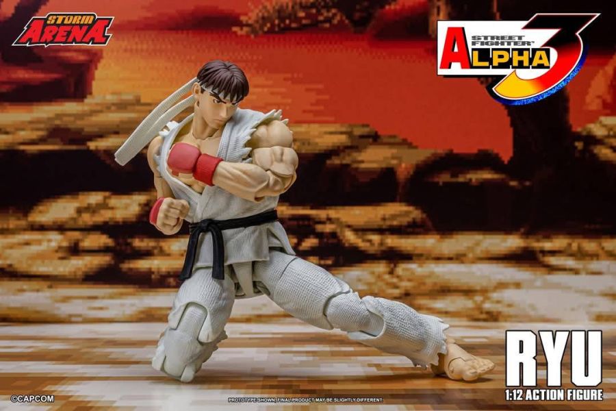 2025年第二季預購 STORM ARENA -1:12 快打旋風 ALPHA 3 隆 RYU 可動完成品 