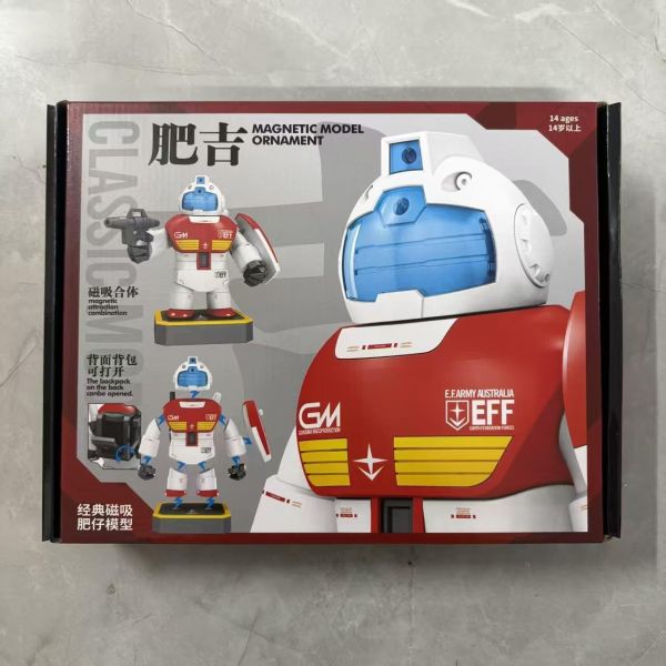 4月預購 肥仔模型 FJ-1 肥吉姆 中年吉姆 磁吸 組裝模型 