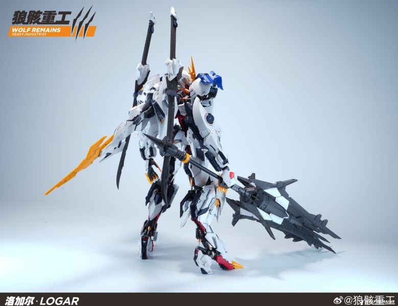 2月預購 狼骸重工 1/60 洛加爾 合金骨架 組裝模型 附首批特典披風 