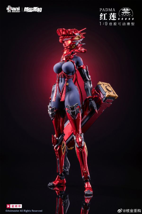 2026年第二季預購 核金重構 1/9 紅蓮 Padma 戰術頭盔 可動磁控光效 可動完成品 