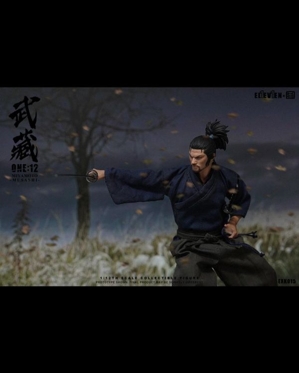 2026年第四季預購 ELEVEN x KAI STUDIO EXK015 1/12 武藏本體組 可動人偶 