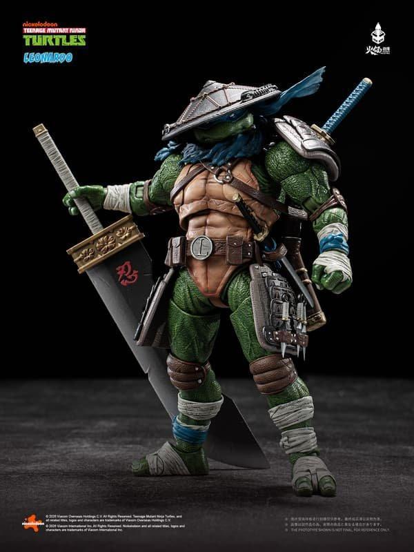 2026年第二季預購 HeatBoys HEATFIG 1/9 忍者龜 李奧納多 達文西 豪華版 可動完成品 附特典頭雕 
