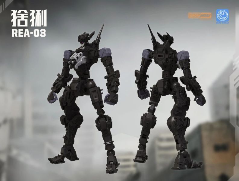 2025年第四季預購 銘匠傳 藍鯨系列 1/100 猞猁 組裝模型