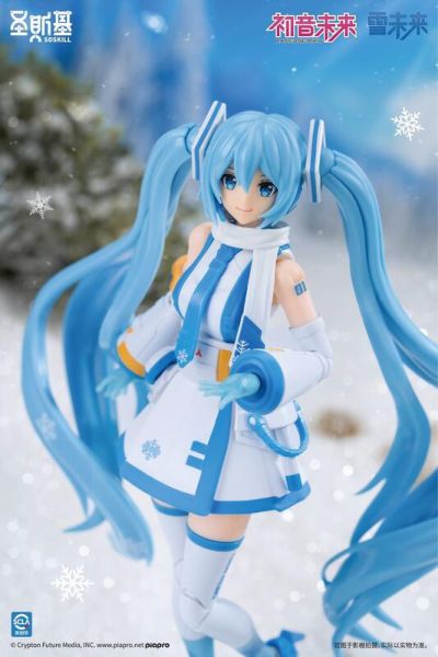 2025年第三季預購 聖斯基 X 初音未來 雪未來 雪初音 冰點迴響(附初回特典) 組裝模型 