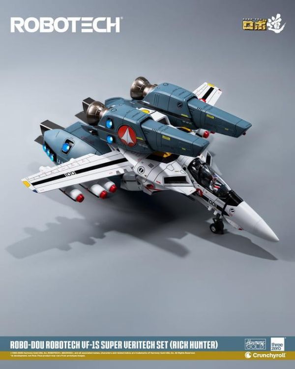 2027年第一季預購 Threezero	ROBO-DOU 超時空要塞 VF-1S 變形戰鬥機超級裝甲套裝 RICK HUNTER 可動完成品 