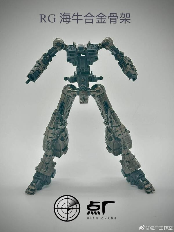 10月預購 點廠 RG HI-Nu 海牛 合金骨架 組裝模型 