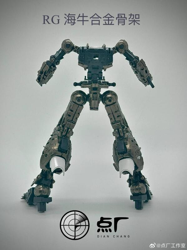 10月預購 點廠 RG HI-Nu 海牛 合金骨架 組裝模型 
