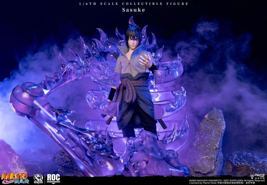 2027年第三季預購 ROCKETTOYS 1/6《火影忍者 疾風傳》Sasuke 宇智波佐助 豪華版 可動人偶 