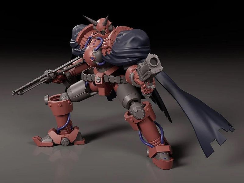 27年4月預購 GSC MODEROID《槍與劍》伯魯凱因 組裝模型 