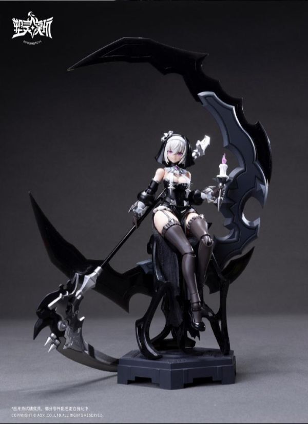 9月預購 塑靈模玩 Soulingtoys 1/12 罪斥黑月 組裝模型 