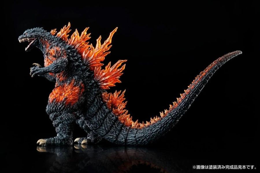 10月預購 AOSHIMA PLAfig PF-06 紅蓮千禧哥吉拉 組裝模型 