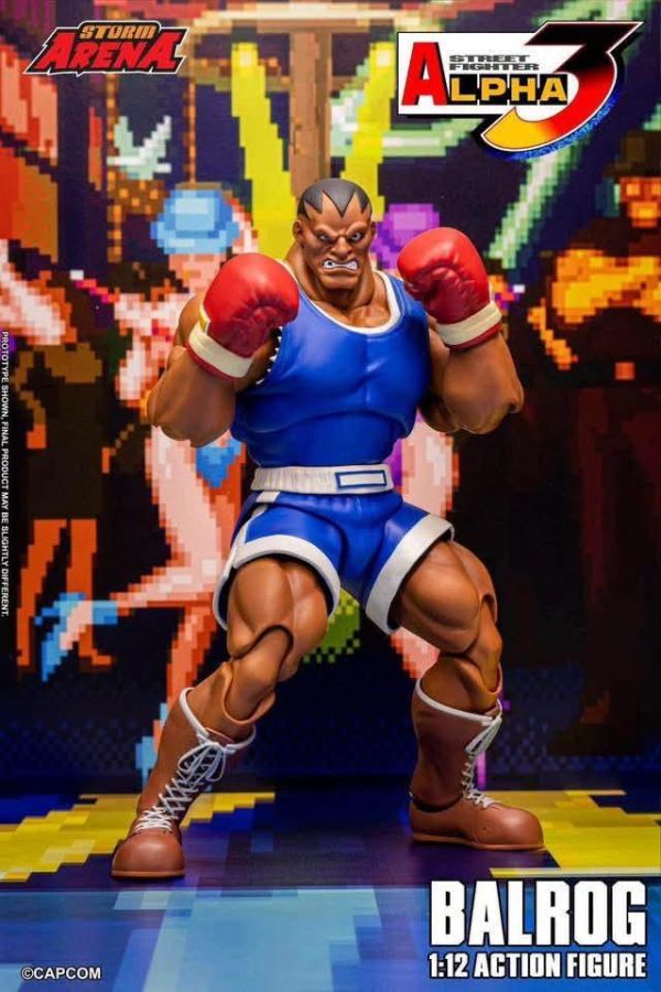 2027年第二季預購 STORM 1/12 快打旋風 ALPHA 3 拳王 巴洛克 可動完成品 