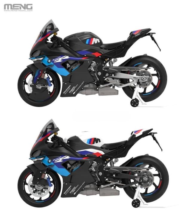 2026年2月預購 MENG 1/9 BMW M1000RR（MT-009)  組裝模型 