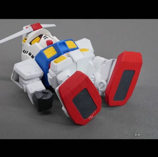 [現貨] Jumbo Soft Vinyl Figure SD RX-78-2 Gundam 初鋼 可動塗裝完成品 