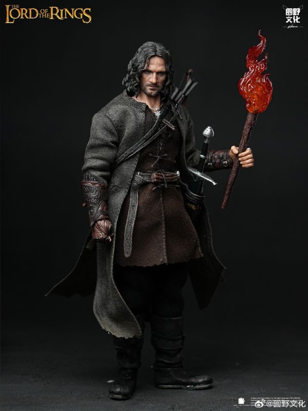 2027年第二季預購(需付訂金) 圓野文化 X 非玩玩具 1/12 魔戒2：雙城奇謀 阿拉貢 亞拉岡 附特典 可動人偶 標準版/收藏版 